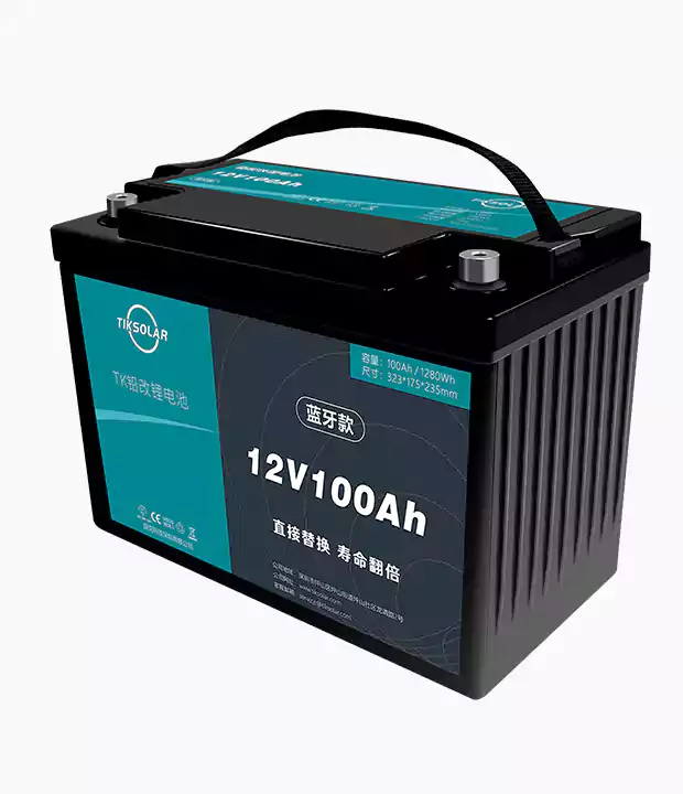 12V100Ah 铅酸改磷酸铁锂电池 蓝牙款