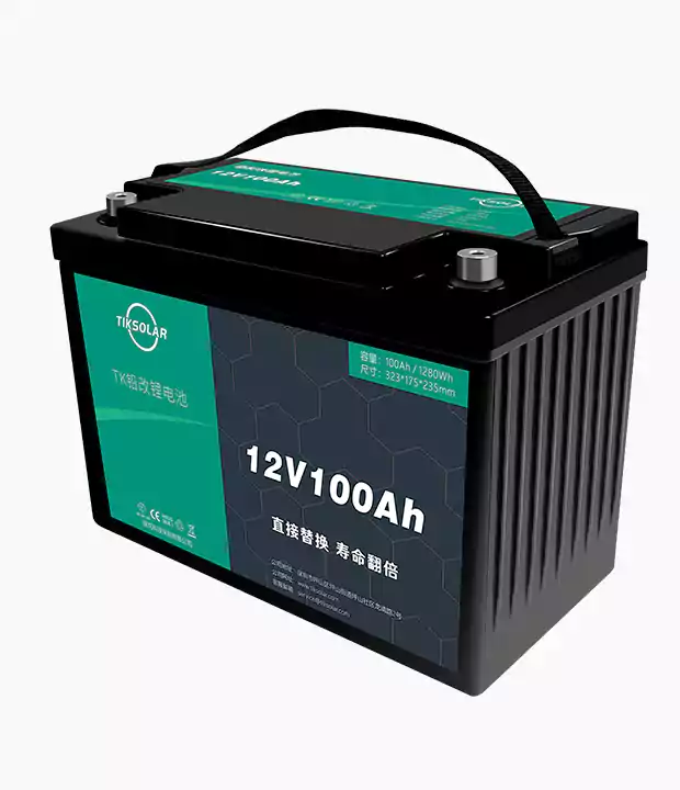 12V100Ah 铅酸改磷酸铁锂电池