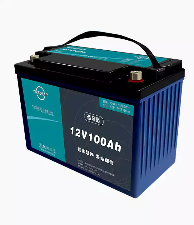 12V100Ah 铅酸改磷酸铁锂电池 蓝牙款 - 图片 3