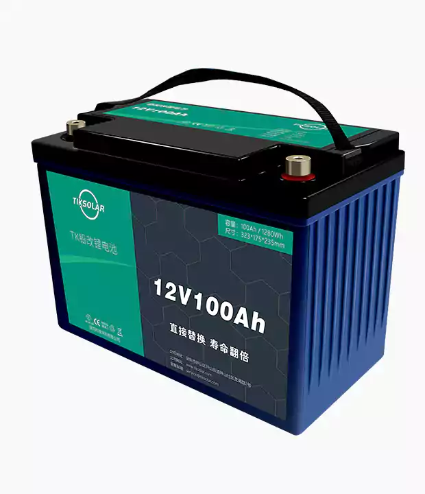 12V100Ah 铅酸改磷酸铁锂电池 - 图片 2