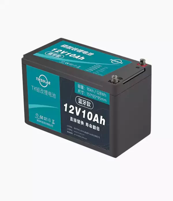12V10Ah 铅酸改磷酸铁锂电池 蓝牙款
